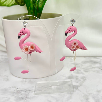 Floral Flamingo