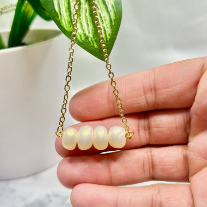 Pearlescent Ivory Necklace